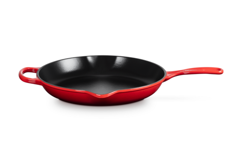 Skillet 11.75 Iron Handled Cerise