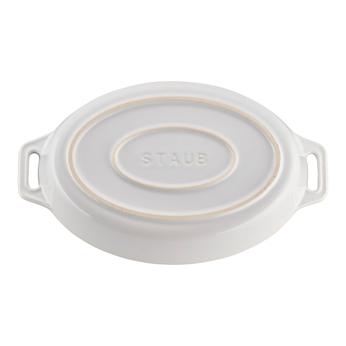 Bakeware S/2 White Oval