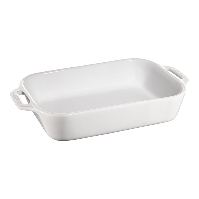 Staub Baking Dishes S/2 White