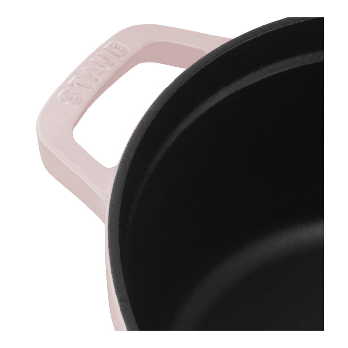 Staub Cast Iron 4-qt Round Dutch Oven - Peony Pink
