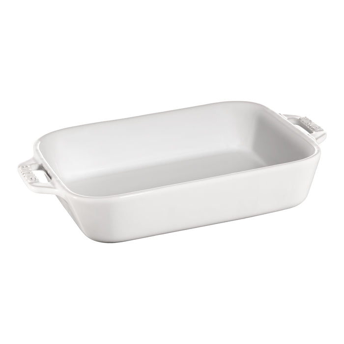Staub Baking Dishes S/2 White