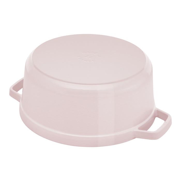 Staub Cast Iron 4-qt Round Dutch Oven - Peony Pink