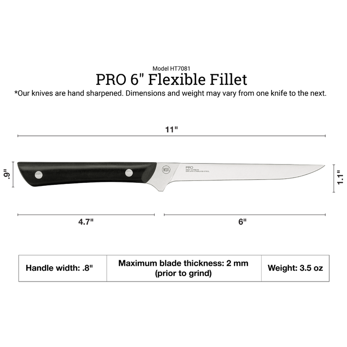 Knife 6 Pro Flexible Filet