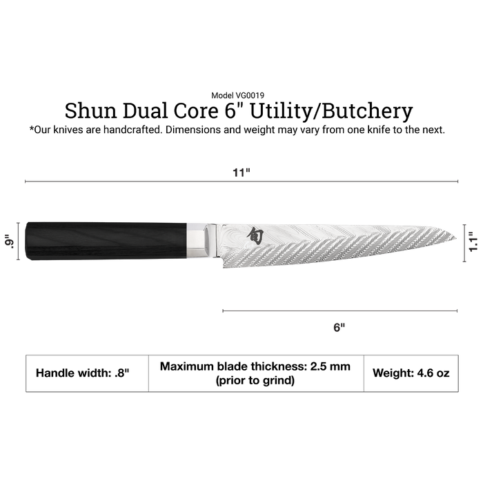 Knife Utility 6 Dual Core