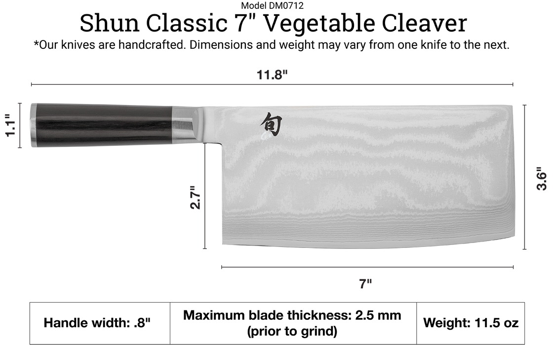 Knife Chefs Chinese 7.75