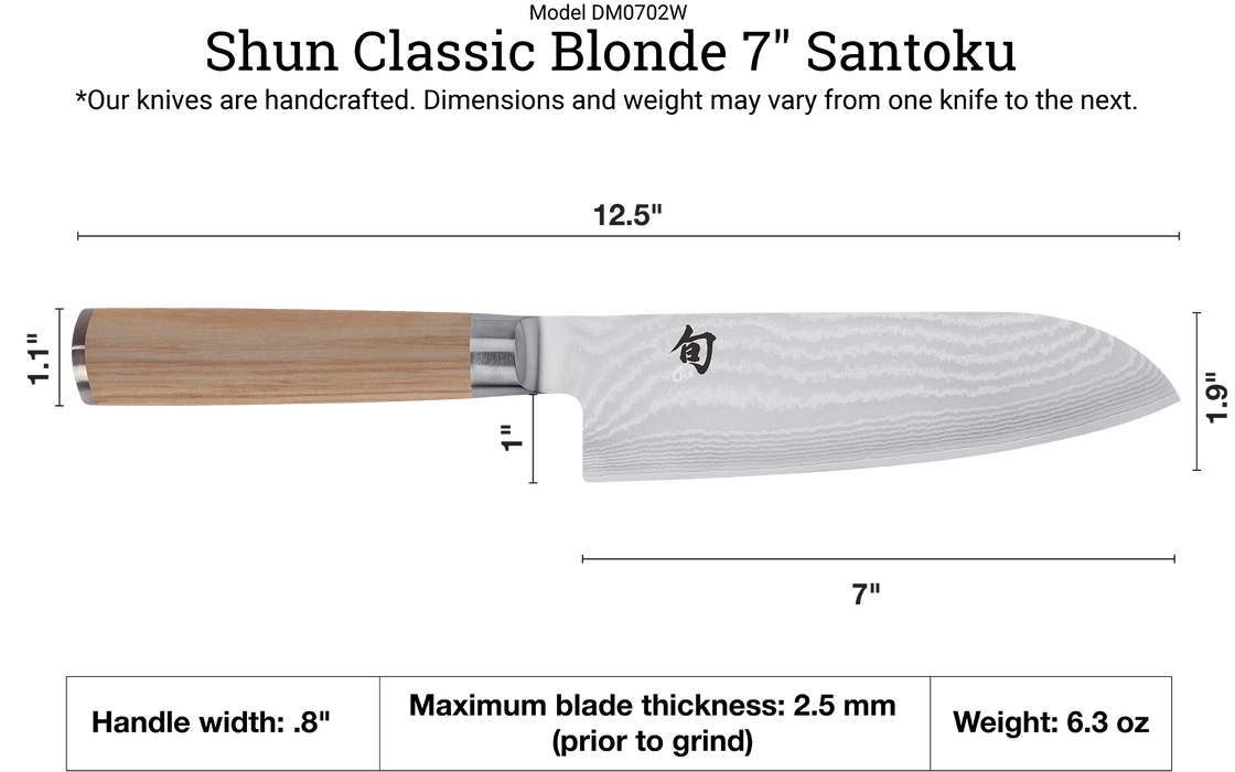 Santoku 7 Blonde