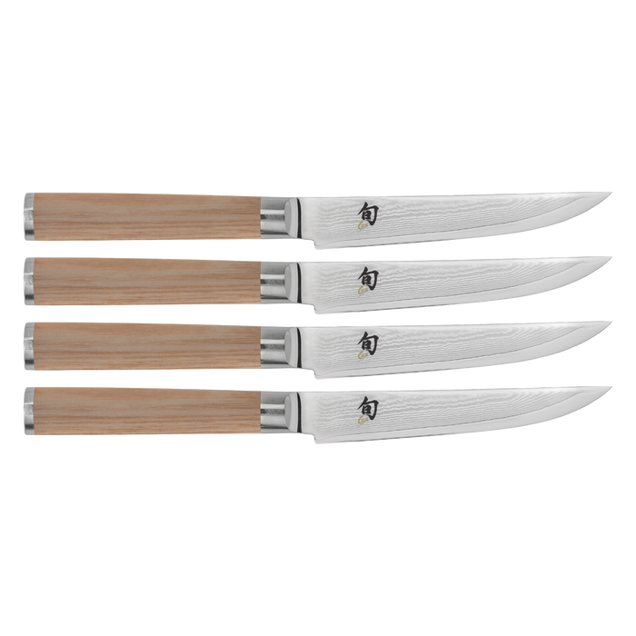 Set 4pc Steak Knife Blonde Classic