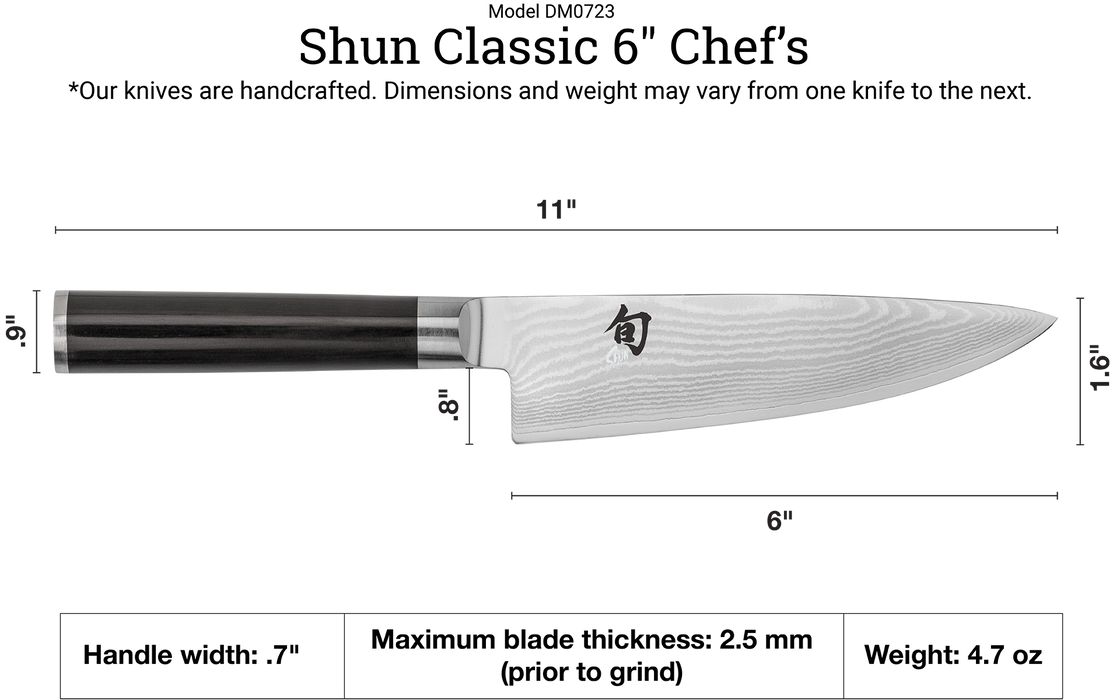 Chef Knife 6 Classic