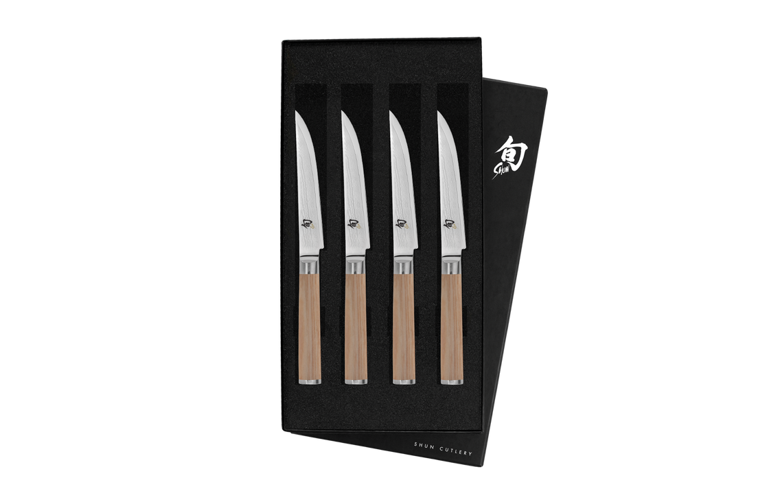 Set 4pc Steak Knife Blonde Classic