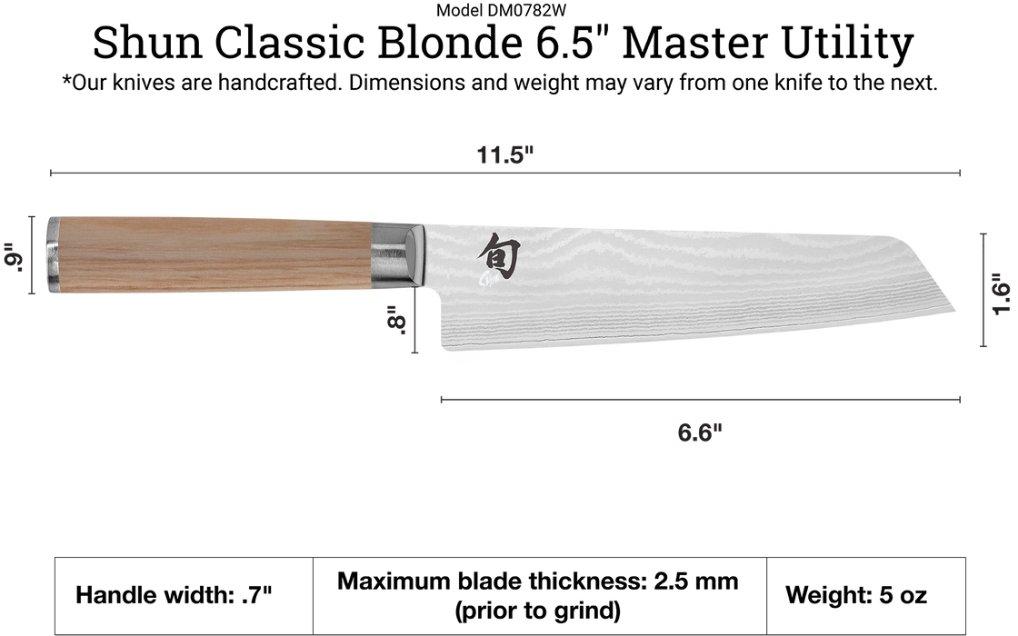 Knife Classic 6 Utility Blond