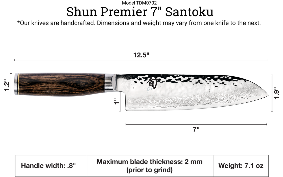Knife Santoku 7 Premier
