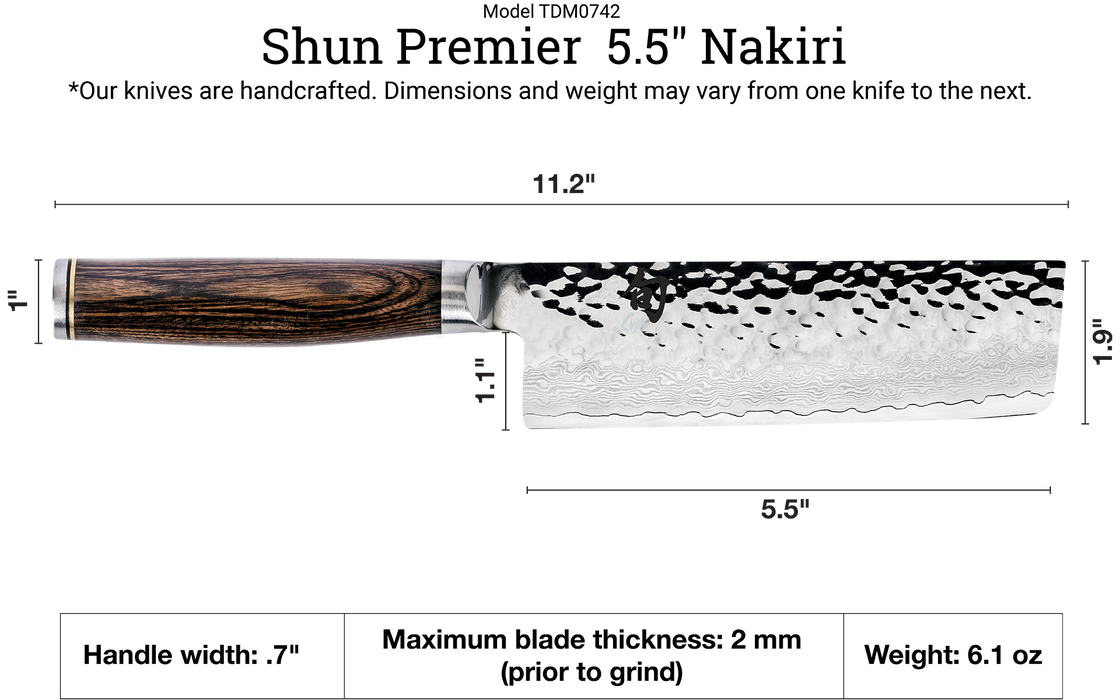 Knife 5.5 Nakiri Premier