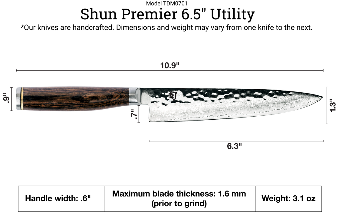 Knife Utility Premier 6.5in