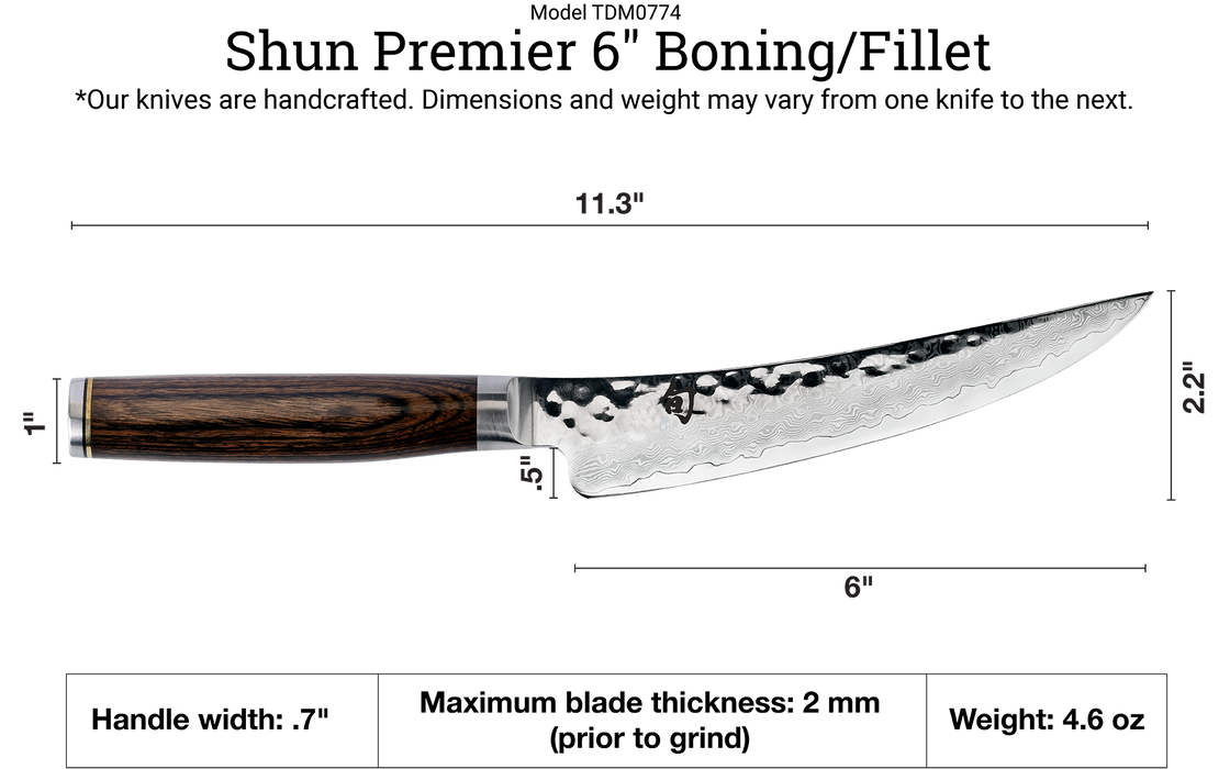 Knife 6 Boning Premier