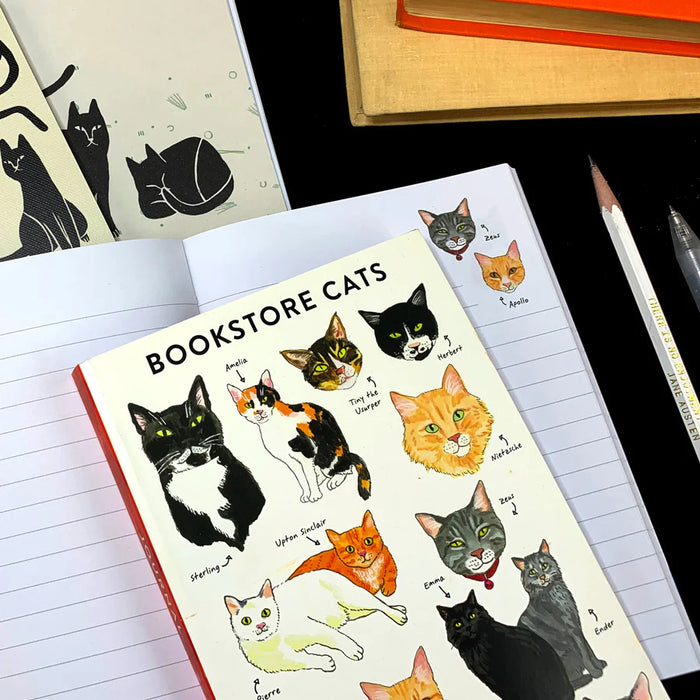 Journal Bookstore Cats