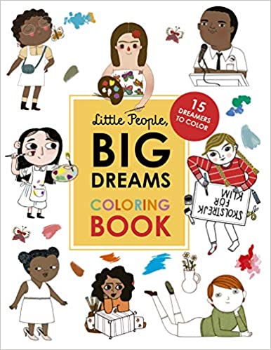 Little People Big Dreams Coloring Book