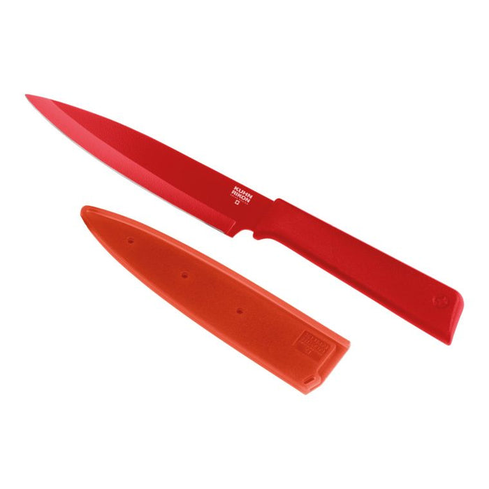 Knife Utility Colori Red