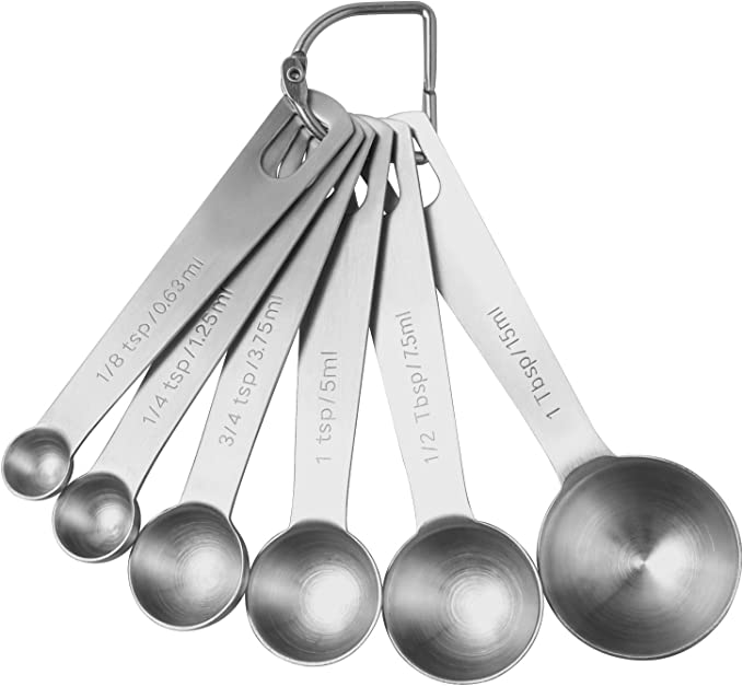 Measuring Spoons S/6 SS