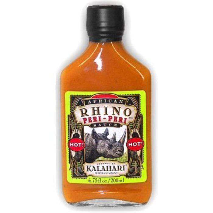 African Rhino Hot Peri-Peri Pepper Sauce