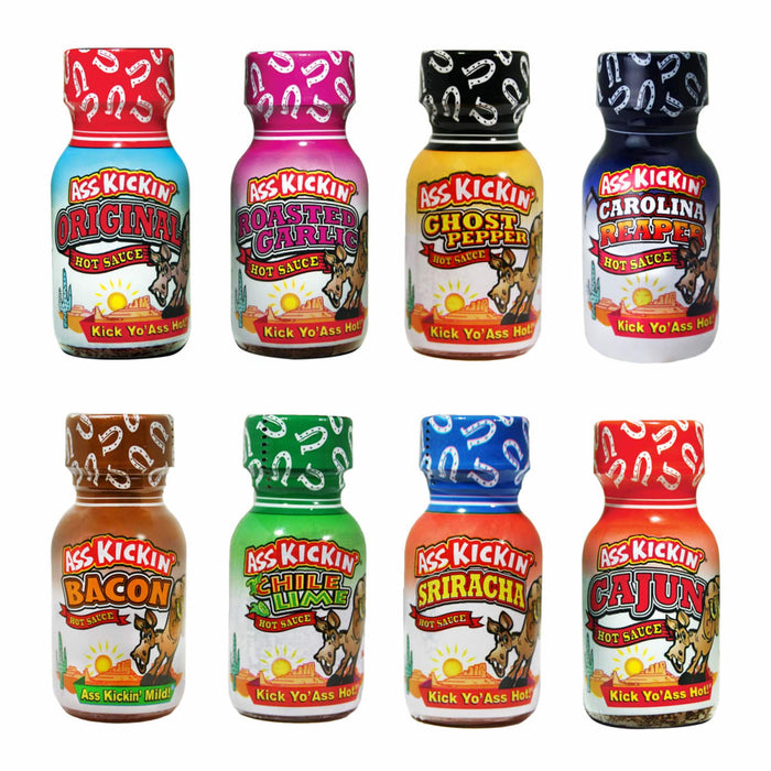 Set Mini Ass Kickin Hot Sauce