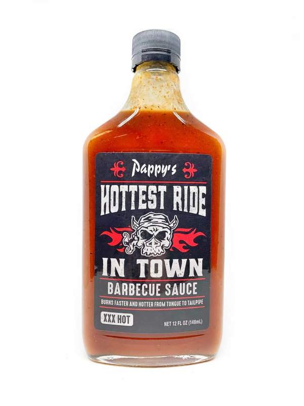 Pappys Hottest Ride in Town BBQ Sauce — Peppercorn