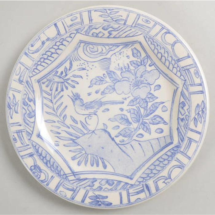 Plate Dessert Oiseau Bleu