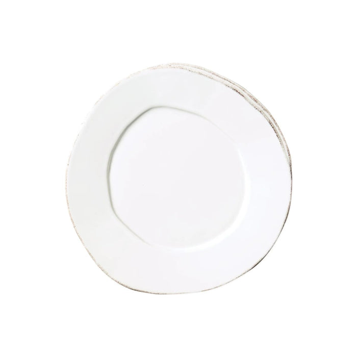 Plate Salad Lastra White