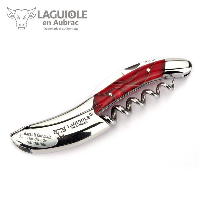 Corkscrew Folding Laguiole New Red