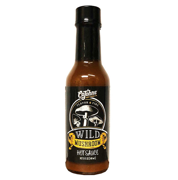 CaJohns Wild Mushroom Hot Sauce