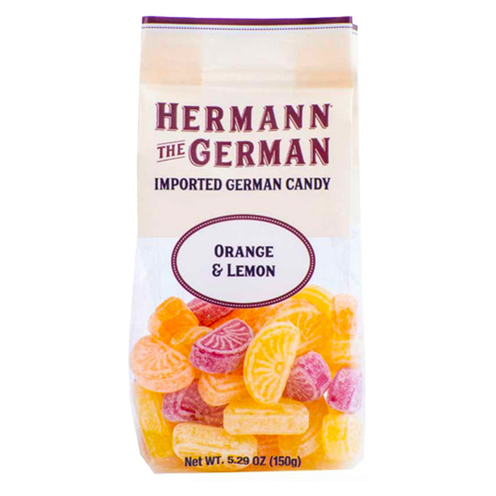 Hermann Orange & Lemon Candy