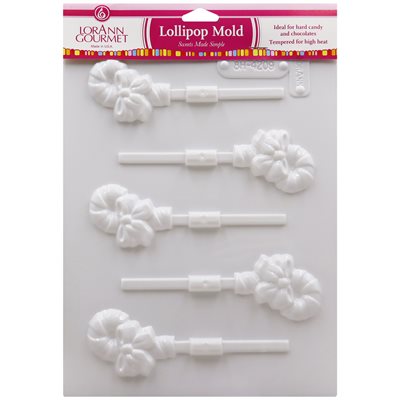 Mold Sheet Candy Cane Lollipops