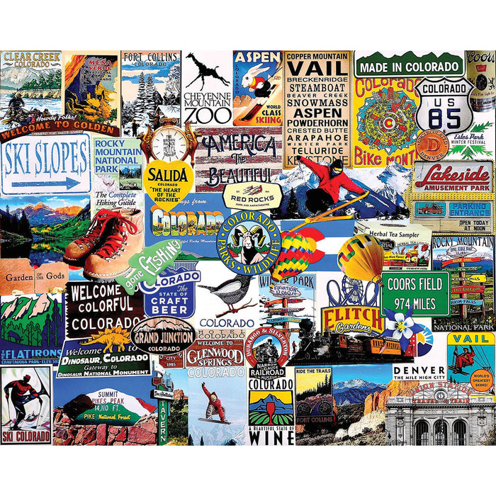 Puzzle 1000pc I Love Colorado