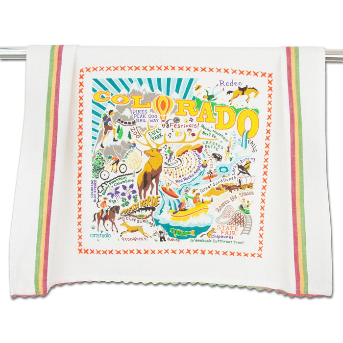 Dish Towel Colorado Summer