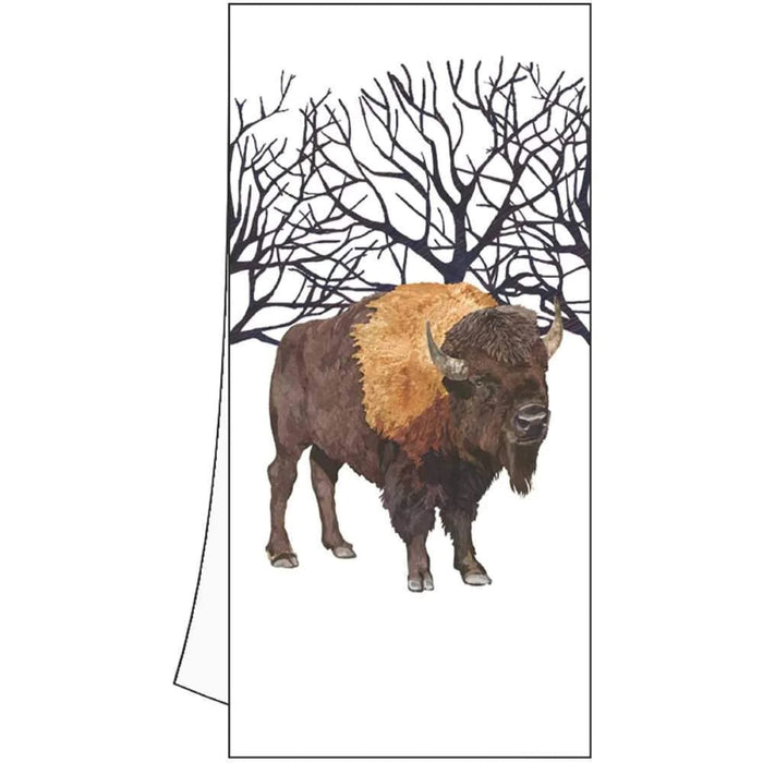 Towel Kitchen Winter Buffalo